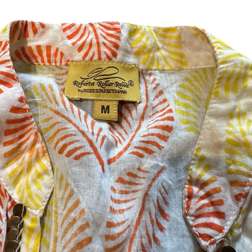 Roberta Roller Rabbit Tunic Size Medium - image 3